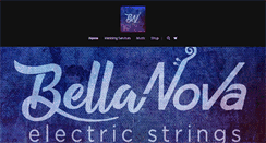 Desktop Screenshot of bellanovastrings.com